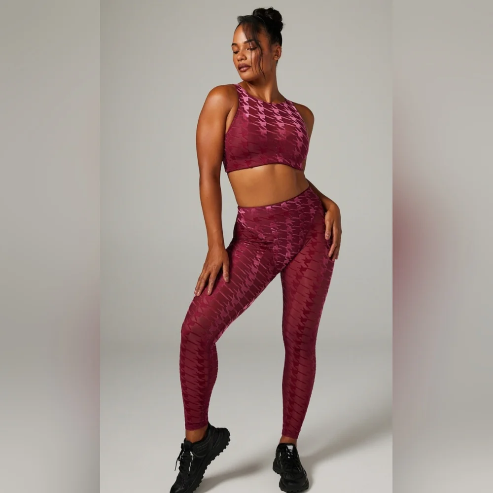 Savage x fenty houndstooth 2 piece set - Picture 5 of 14
